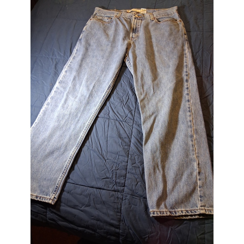 Levi's 505 Men's Jeans Standard Fit Blue‎ Cotton 40x30 Vintage Y2K